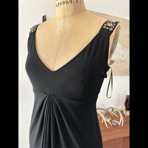PHILOSOPHY by ALBERTA FERRETI VINTAGE Y2K BEADED LBD